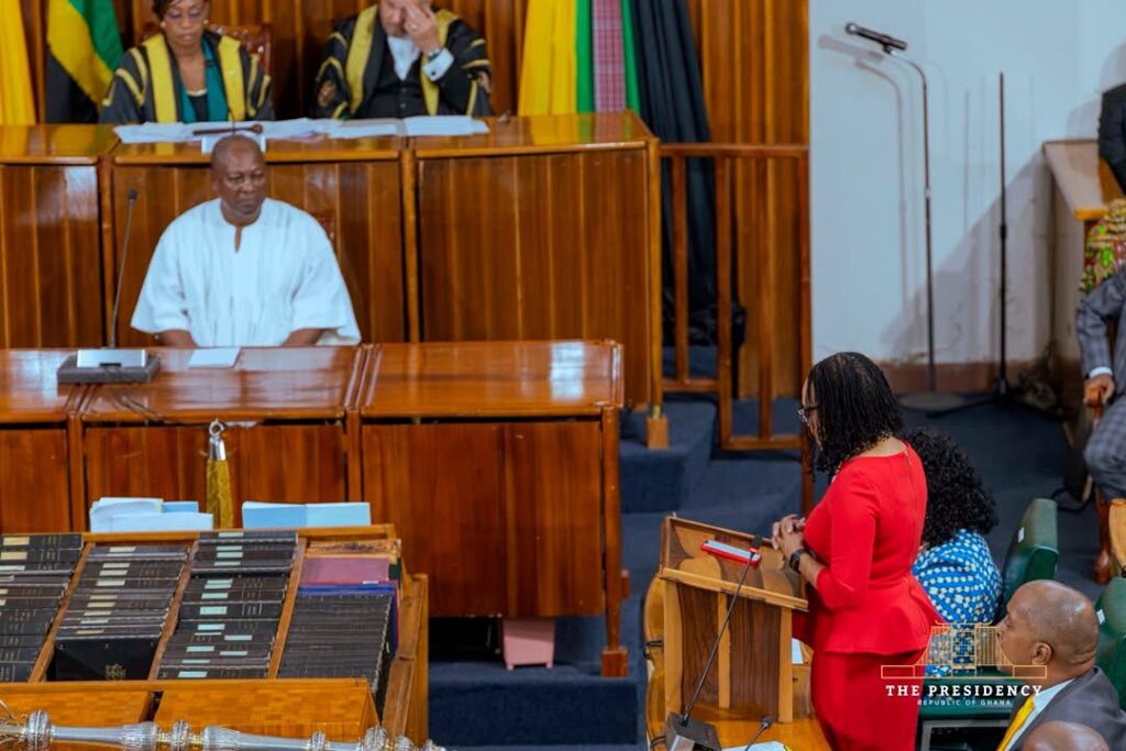 Mahama Backs Jamaica's Slavery Petition to King Charles 4 President John Dramani Mahama addressing to the Joint Session of the Jamaican Parliament on the commemoration of the country’s 64th Independence Day Celebration