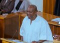 Mahama Backs Jamaica's Slavery Petition to King Charles 3 President John Dramani Mahama addressing to the Joint Session of the Jamaican Parliament on the commemoration of the country’s 64th Independence Day Celebration