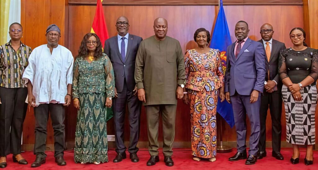 Build A Constitution Beyond Politics — Constitutional Review Committee Chairman 3 Mahama with CRC Members 700x375 1