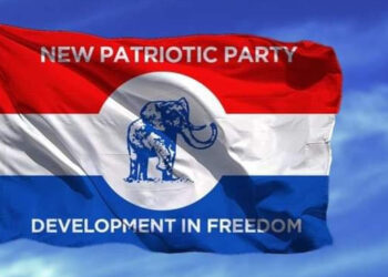 New Patriotic Party (NPP) flag