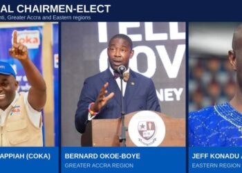 NPP Regional Leaders Chosen To Drive 2028 Revival, Ahiagbah Says 2 NPP Top 3 Regional Chairman Elected
