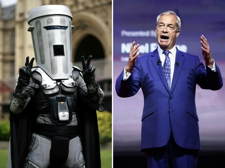 Nigel Farage Battles Count Binface in Clacton By-Election 3 Nigel Farage Battles Count Binface