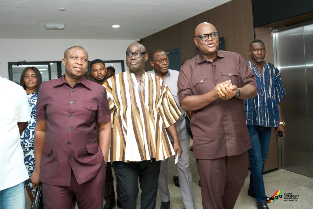 The Parliamentary Select Committee receives a briefing on GIPA’s expanded mandate and ongoing reforms to attract and support investment in Ghana.