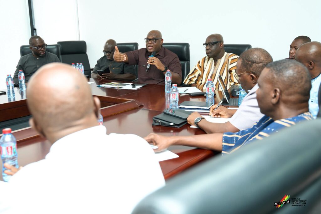 GIPA CEO explains the Authority’s strategic direction to lawmakers during the Committee’s oversight visit.