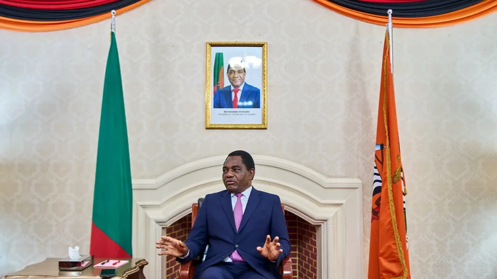 Hichilema Wins Second Term as Zambia’s President 2 President Hakainde Hichilema 1