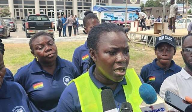 Lack of Clear Policies by Government a Major Setback to Waste Managment - Mad. Bamfo 1 President of the Federation of Informal Sector Waste Workers of Ghana, Madam Lydia. Bamfo