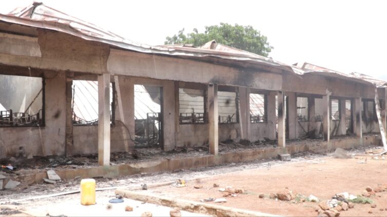 138 Students Lose Belongings In Wa Islamic SHS Dormitory Fire 3 SHS after fire