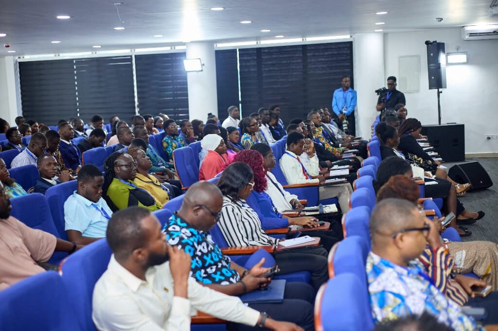 Delegates fill the hall for SYPALA 2026, organised by the IMANI Center for Policy and Education in partnership with UPSA from August 24 to 27.