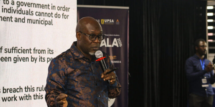 Kofi Bentil: Governments That Rely on Aid Won't Listen to Citizens 1 Senior Vice President at the IMANI Centre for Policy and Education, Kofi Bentil