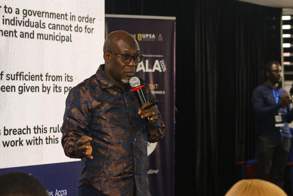 IMANI VP Warns Against Unchecked Government Power, Backs Rule of Law 2 Senior Vice President at the IMANI Centre for Policy and Education, Kofi Bentil