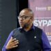 Ato Colman, Senior Fellow at the IMANI Centre for Policy and Education, addresses participants at SYPALA 2026, drawing on Sierra Leone's Ebola response to illustrate what he calls Ubuntu leadership.