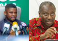 Sammy Gyamfi Dares Afenyo-Markin to Challenge Him on "Extortionist" Claim 7 Chief Executive Officer of the Ghana Gold Board (Goldbod), Sammy Gyamfi (L) and Minority Leader and Member of Parliament for Effutu, Hon. Alexander Kwamena Afenyo-Markin(R)