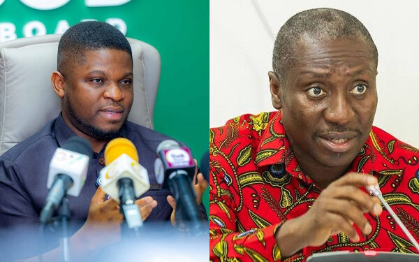 Governance Expert Calls For Bipartisan Probe Into GoldBod Allegations 1 Chief Executive Officer of the Ghana Gold Board (Goldbod), Sammy Gyamfi (L) and Minority Leader and Member of Parliament for Effutu, Hon. Alexander Kwamena Afenyo-Markin(R)
