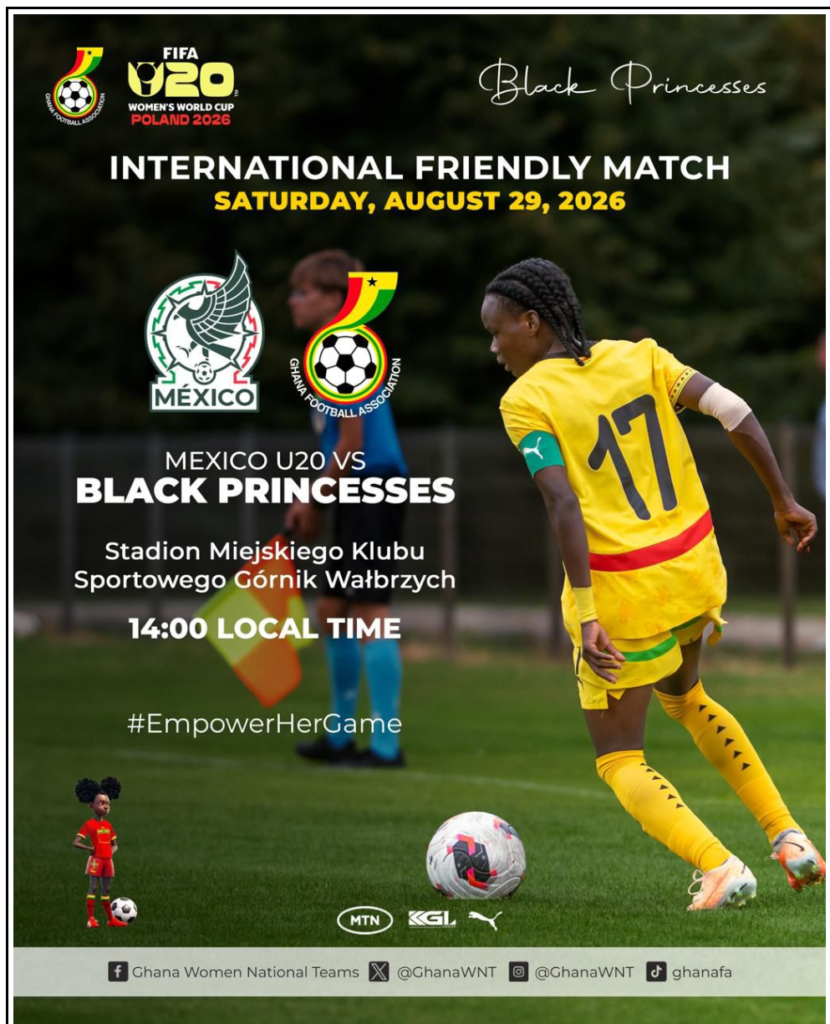 Black Princesses Face Mexico in Final World Cup Preparations 2 Screenshot 20260827 112659