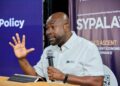 Senyo Hosi Warns Against Budgets that Favour Consumption over Productivity 7 Senyo K. Hosi, Convener of the One Ghana Movement, addresses participants at SYPALA 2026 during his session "Beyond Politics: How Businesses and Public Policy Can Drive Africa's Transformation.