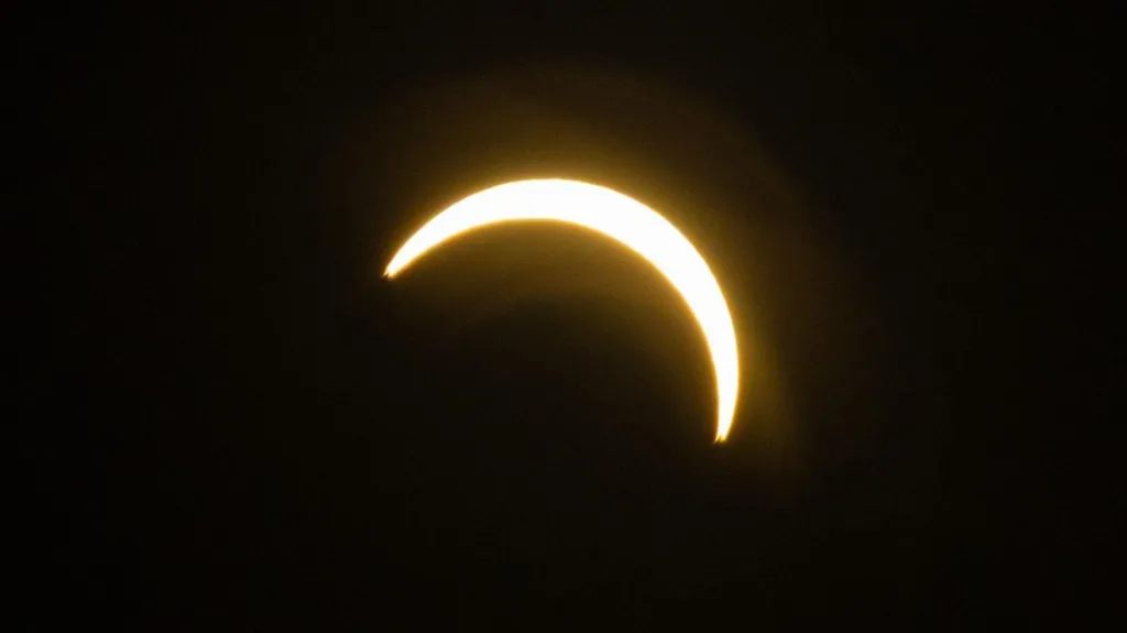 Millions Witness Dramatic Solar Eclipse as UK and Europe Experience Rare Celestial Spectacle 4 The Moon obscured about 90 of the Sun during the partial solar eclipse