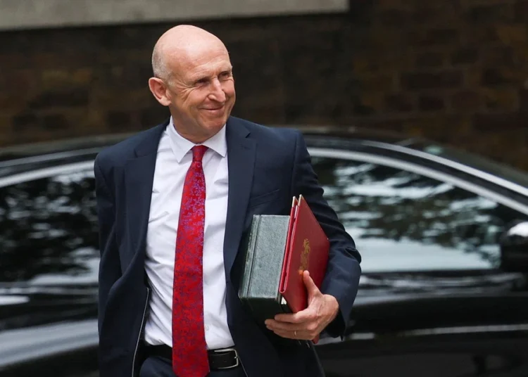 UK Chancellor Vows Welfare Cuts Before Election 1 UK Chancellor John Healey
