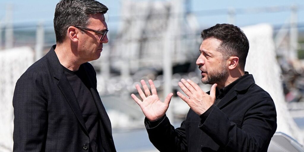 Russia Wants Britain to Believe There Are Limits on Ukraine Support – Expert 4 UK Prime Minister, Andy Burnham and President of Ukraine, Volodymyr Zelensky
