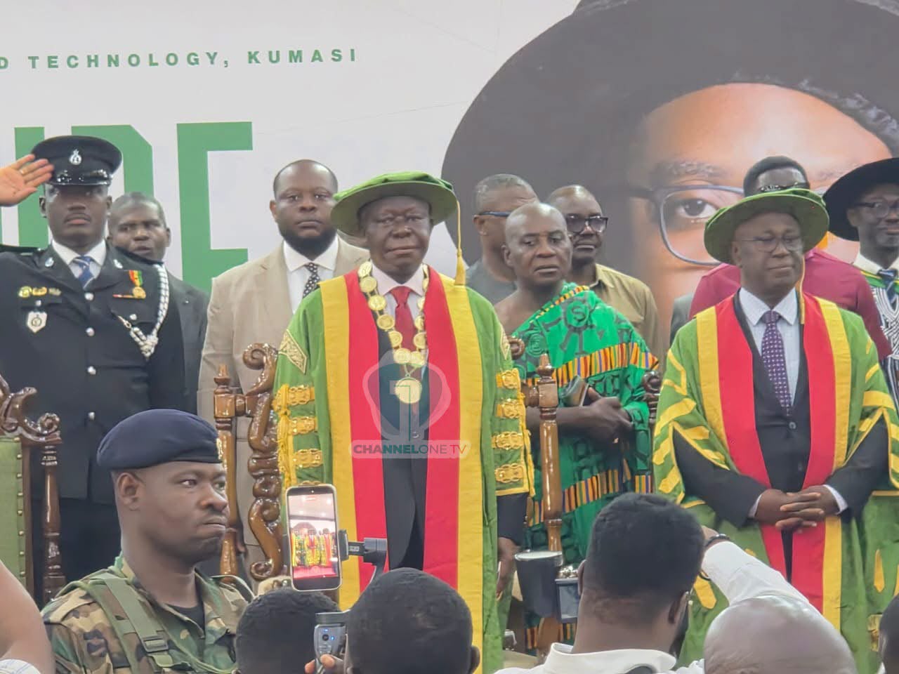 Prof. Christian Agyare Officially Invested as 13th KNUST Vice Chancellor 3 WhatsApp Image 2026 08 01 at 12.35.52