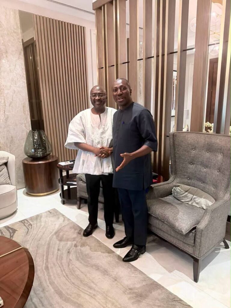 Afenyo-Markin Meets Bawumia As Minority Targets “GoldBod $1.7 Billion Loss” 2 Honourable Alexander Kwamena Afenyo-Markin with Dr. Mahamudu Bawumia
