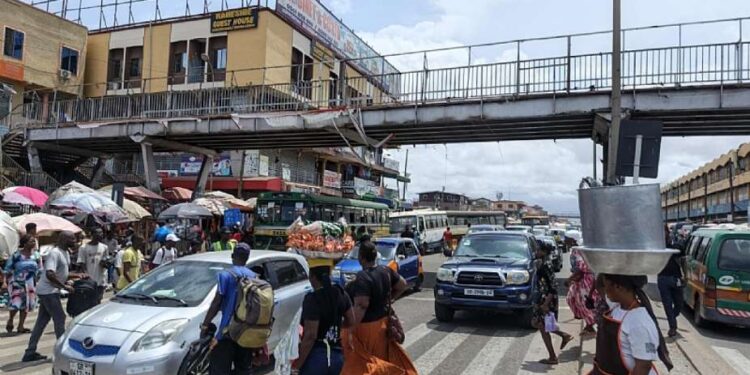 GARID Intensifies Public Education Ahead Of Kaneshie Works 1 Kaneshie Footbridge