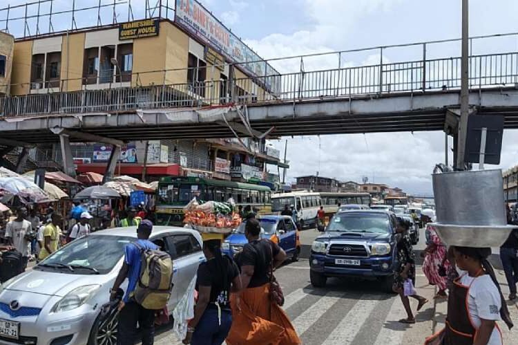 GARID Intensifies Public Education Ahead Of Kaneshie Works 1 Kaneshie Footbridge