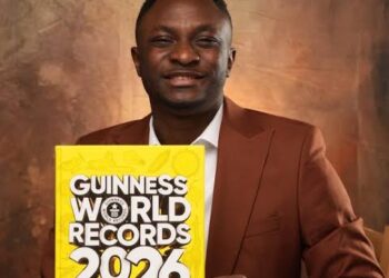 Dr. Peter Adeleke: From Comedy Skits to a Guinness World Record 4 Dr. Peter Adeleke, Nigerian-Canadian leadership coach, author, speaker, and comedian.