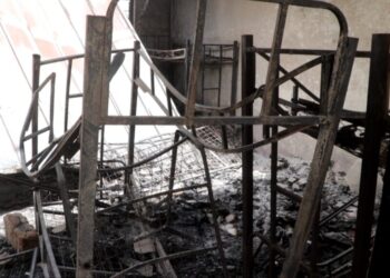 138 Students Lose Belongings In Wa Islamic SHS Dormitory Fire 3 Remains Of Dormitory Rooms Destroyed By Fire In Wa Islamic Shs
