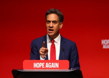 British Foreign Secretary, Ed Miliband