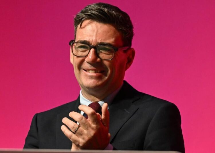 British Prime Minister Andy Burnham