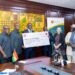 Government Receives US$35 million Dividend from Perseus Mining 12 Finance Minister with Perseus Mining Limited