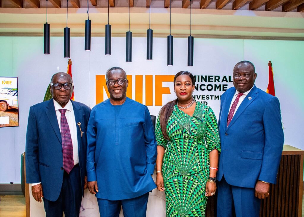 MIIF Records ₵1.1bn in audited profit in 2025 - Justina Nelson 3 MIIF CEO with Chief Justice His Lordship Justice Paul Baffoe-Bonnie