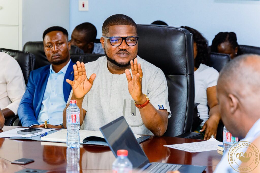 Minerals Commission to Eliminate Pay Disparities in Contract Mining Sector 2 Mr. Isaac Tandoh, Minerals Commission,