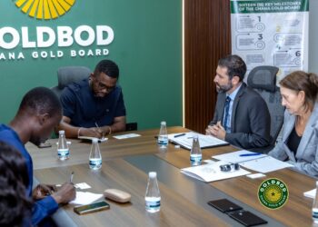 Ghana Gold Board (GoldBod) with United States Department of Treasury