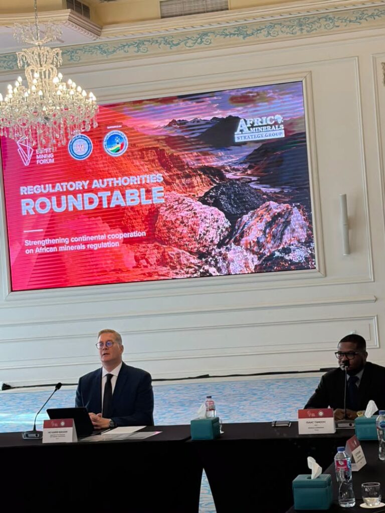 Government Champions African Minerals Value Chain Integration in Egypt 2 Minerals Commission Chief Executive Officer at the Egypt Mining Forum.