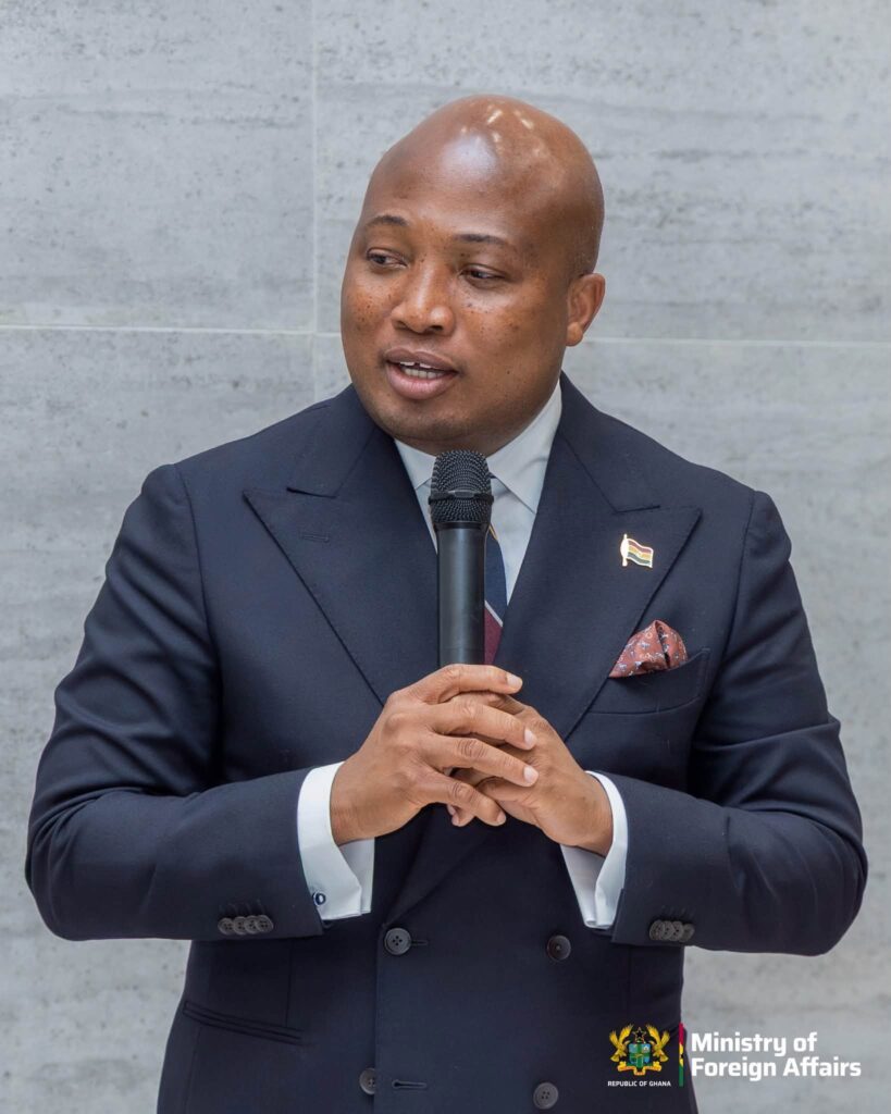 Minister for Foreign Affairs, Samuel Okudzeto Ablakwa