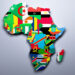 Africa Faces Challenge Turning Climate Adaptation Plans Into Investment - FAO 14 Africa map with flags of the countries
