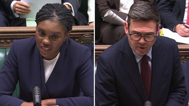 Andy Burnham and Kemi Badenoch
