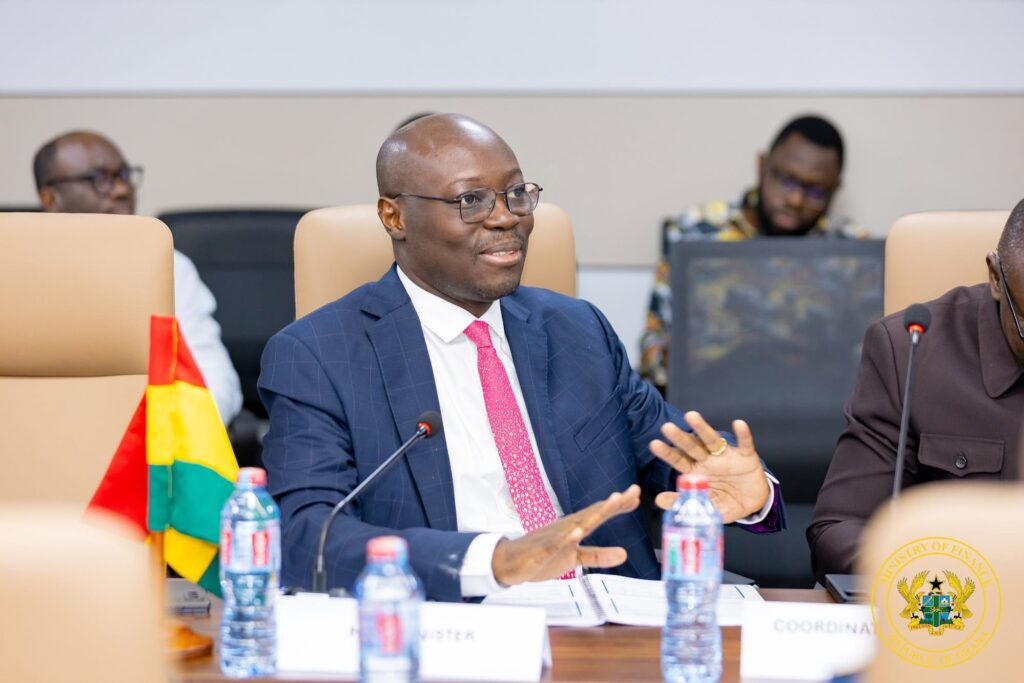 US$2bn Jobs Plan Raises 2027 Budget Financing Question 2 Dr Ato Forson makes a point during the hearings, which shape the allocations that will appear in the 2027 budget statement. Photo: Ministry of Finance