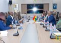 NDPC Oversight Raises Stakes for Ghana’s US$10bn New Economy 12 Dr Cassiel Ato Forson and his team face the NDPC delegation led by Chairman Dr Nii Moi Thompson at the Ministry of Finance in Accra. Photo: Ministry of Finance
