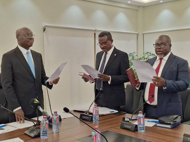 Strong Growth Sharpens Ghana’s Revenue Challenge 4 Dr Cassiel Ato Forson, Ghana's Minister of Finance swears in GRA Board of Directors