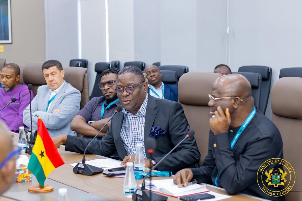Ato Forson Sees Ghana’s Golden Era on the Horizon 3 AGI Representative at the meeting with Finance Minister Dr. Cassiel Ato Forson