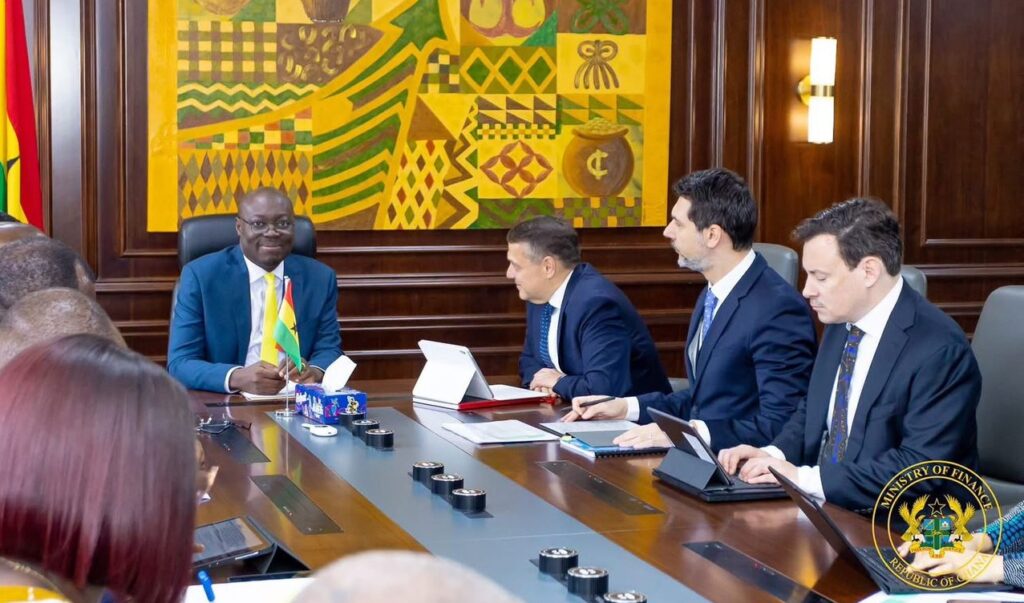 Ghana Faces First IMF PCI Assessment After ECF Exit 2 Finance Minister Cassiel Ato Forson meets IMF officials during Ghana’s Sixth Programme Review