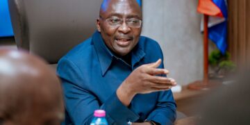 Former Vice President and the New Patriotic Party's 2028 presidential candidate, Dr. Mahamudu Bawumia