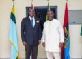 Hon. Brogya Genfi and Defence Minister Kenneth Gilbert Adjei