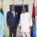 Hon. Brogya Genfi and Defence Minister Kenneth Gilbert Adjei