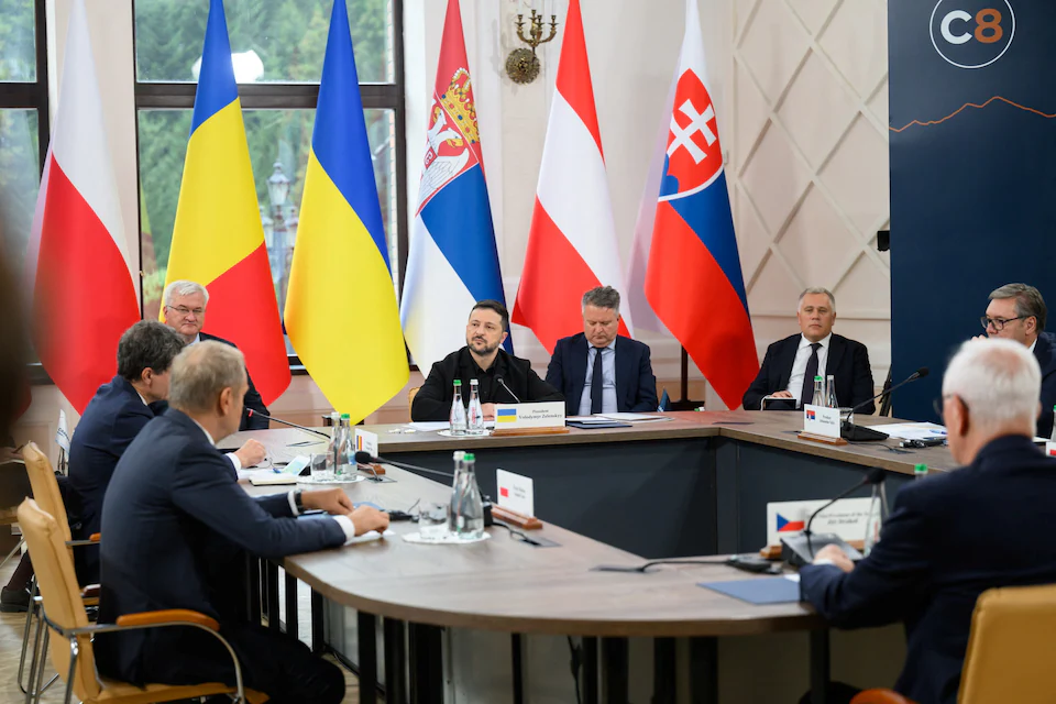 Zelenskyy Hosts Inaugural Carpathian Eight Summit 2 EKQMYKKWIZO2ZC2GY7BEX3T2MQ