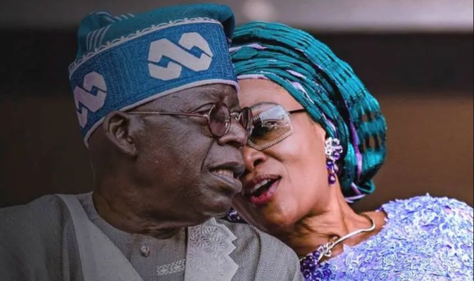 First Lady Oluremi and President Tinubu
