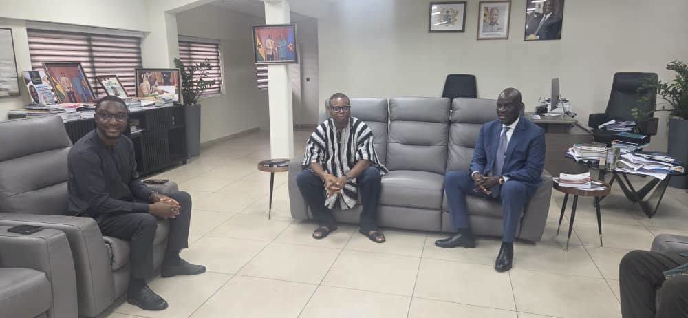 Education Minister, IMANI Team Up to Tackle Basic Education Deficits 3 Cudjoe and Iddrisu sit down for the policy engagement, during which the Minister argued that Ghana's basic education foundation needs the same urgency given to Free SHS