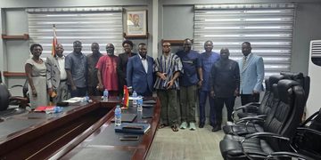 Officials from IMANI and the Ministry of Youth Development and Empowerment pose together at the conclusion of their September 2, 2026 strategic dialogue.